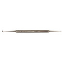 EXCAVATOR-PROBE CURETTE, DOUBLE END WITH HOLE, 2.0MM-1.5MM, 5¼", SOLD AS EACH BR 10000598