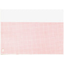 Graphic Controls Cardiology Chart Paper Chart Paper, Hewlett Packard M1707A, 8.497" X 183 Ft, Red Grid, 8/Cs -7G30768678 - BriteSources