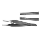 TISSUE FORCEPS , STANDARD PATTERN , 7X7 TEETH, 4¾", SOLD AS EACH PRECISION 10000686
