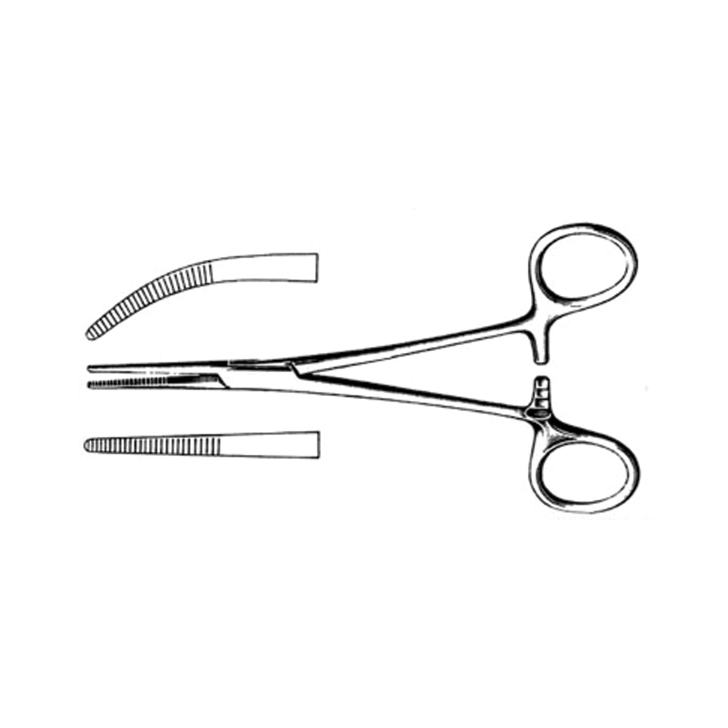 Pmd Or Grade Kelly Forceps Forceps, Curved, 5_"