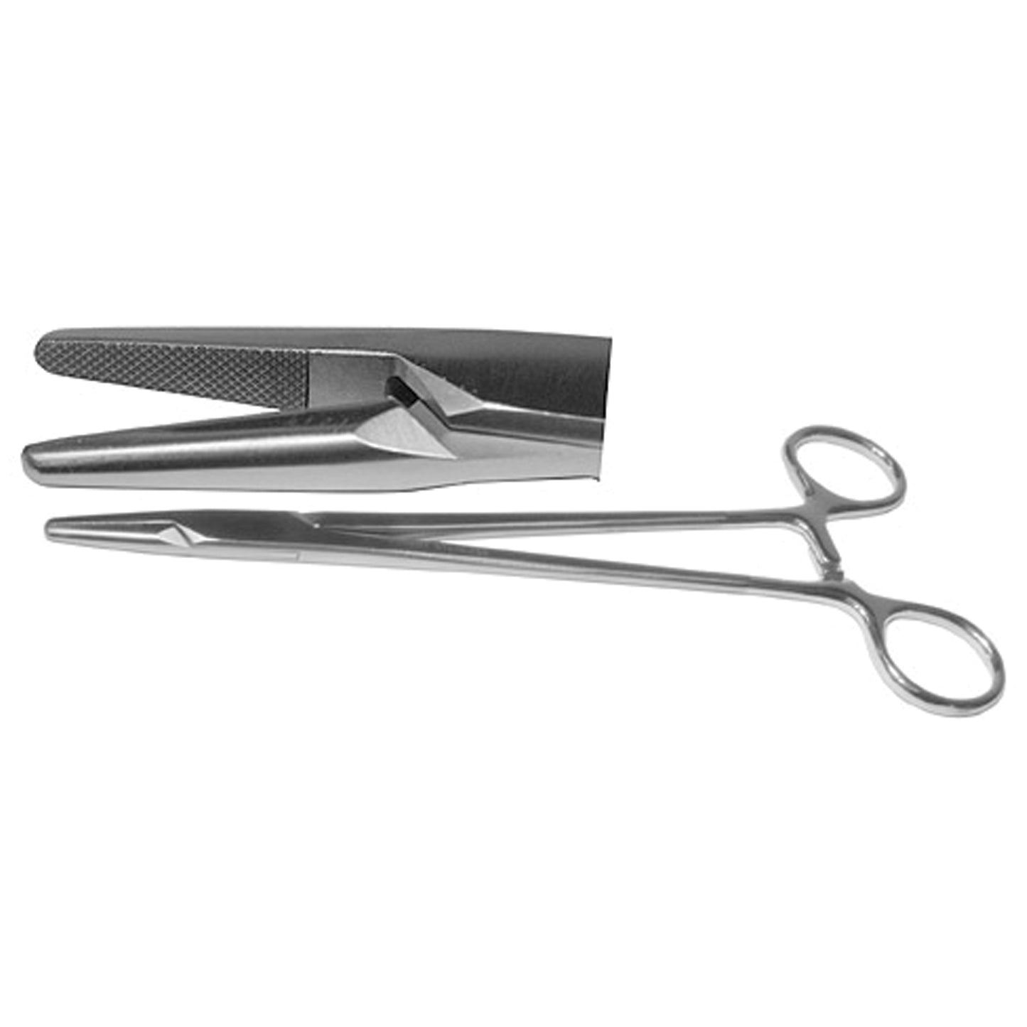 Pmd Or Grade Mayo-Hegar Needle Holder Needle Holder, Tungsten Carbide, Serrated Jaws, 6" (15.2 Cm)