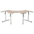 ADJUSTABLE HAND THERAPY TABLE, 33"L X 16"W, AVAILABLE IN ALL FINISHES, INDICATE COLOR CODE, SOLD AS EACH POPULAS 10000819