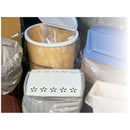 TRASH CAN LINER, LINEAR LOW DENSITY, X-HEAVY GAUGE, 55 GAL, BROWN, 22" X 14" X 58", 100/CS, SOLD AS CASE LK 10000874