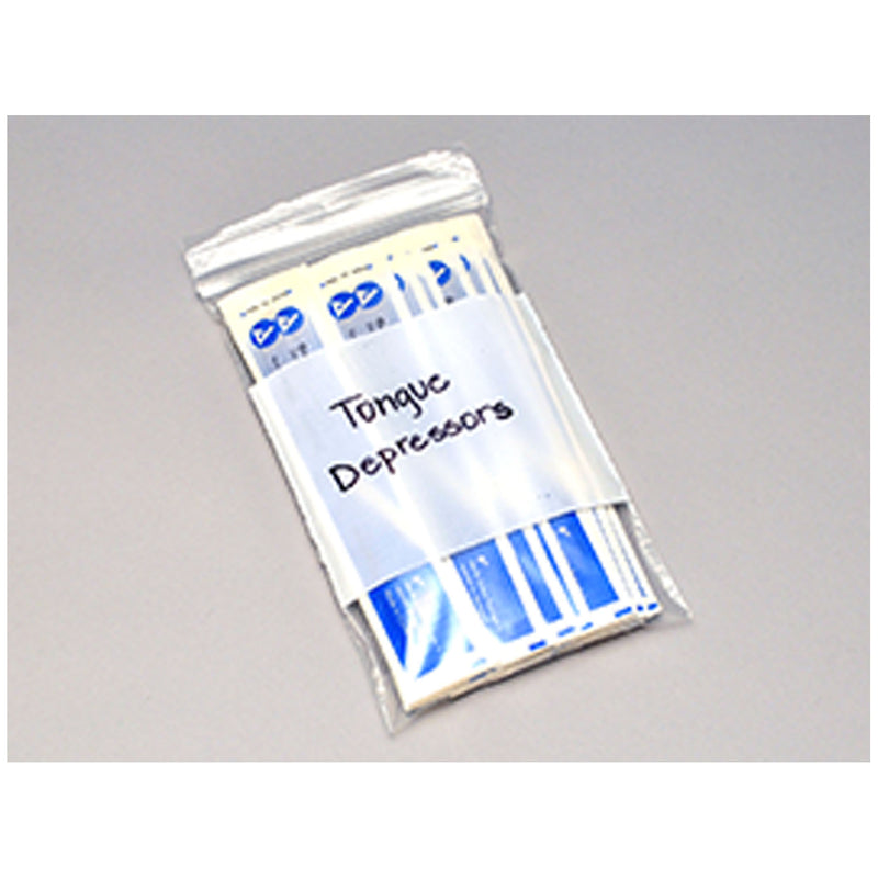 SINGLE TRACK SEAL TOP RECLOSABLE BAG, CLEAR, 4 MIL, 10"X13", 500/CS, SOLD AS CASE LK 10000874