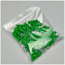 SEAL TOP BAG WITH WRITE-ON BLOCK, CLEAR LINE, SINGLE TRACK, 4" X 6", 1000/CS, SOLD AS CASE LK 10000874