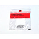 SPECIMEN BAG, SEAL-N-RIP, REMOVABLE BIOHAZARD SYMBOL, ZIPPER CLOSURE, 3-WALL, CLEAR, PRINTED IN ENGLISH, 1.75 MIL, 6" X 9", 100 BG, SOLD AS CASE LK 10