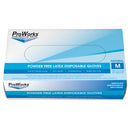 LATEX GLOVE, POWDER-FREE, MEDIUM, 100/BX, 10BX/CS, SOLD AS CASE HOSPECO 10000901