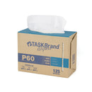 TASKBRAND® P80 PD HYDROSPUN, INTERFOLD, TWIN TOTE, BLUE, 12" X 16.75", 160/BX, 1 BX/CS, SOLD AS CASE HOSPECO 10000901