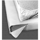 PLASTISTAFF II WHITE MATTRESS COVER, 4 MIL, 36" X 80" X 6", SOLD AS DOZEN PRECISION 10001102