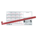 BAND ONLY, RED, 4" X 5/16", 250/BX, SOLD AS BOX PRECISION 10001102