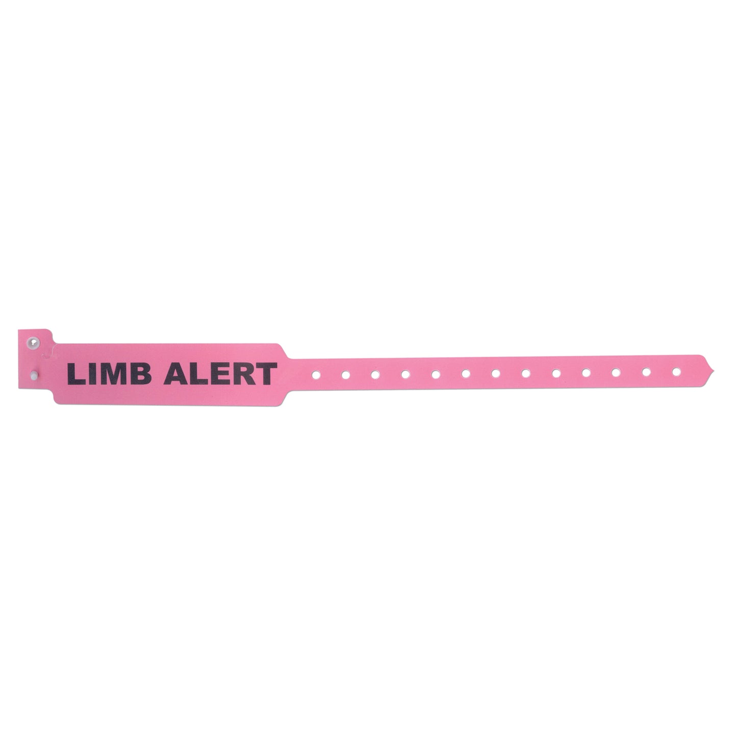 Precision Dynamics Imprinted Alert Bands Alert Band Adult, Limb Alert, Pink, 500/Bx