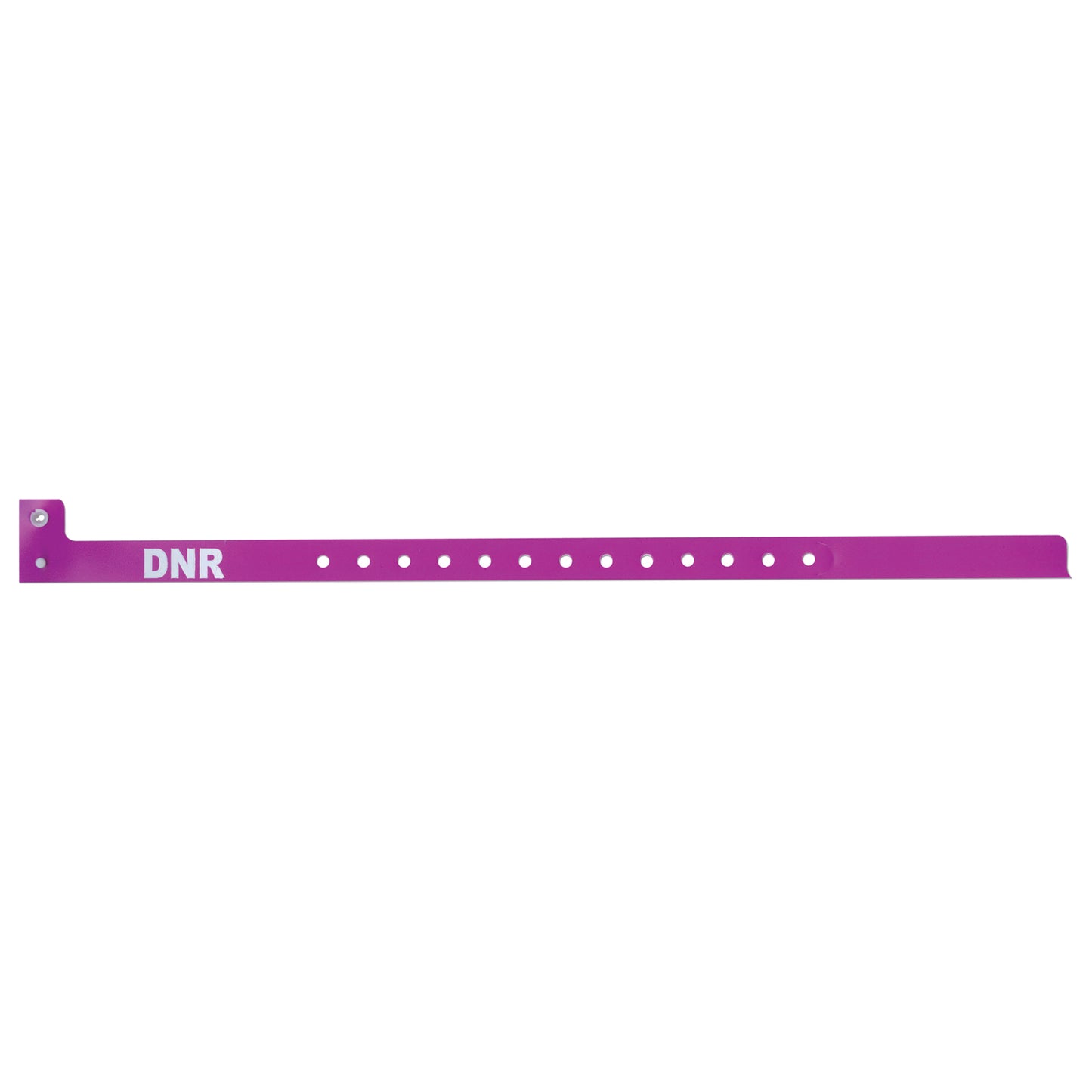 Precision Dynamics Imprinted Alert Bands Alert Band Narrow, Dnr, Purple, 500/Bx