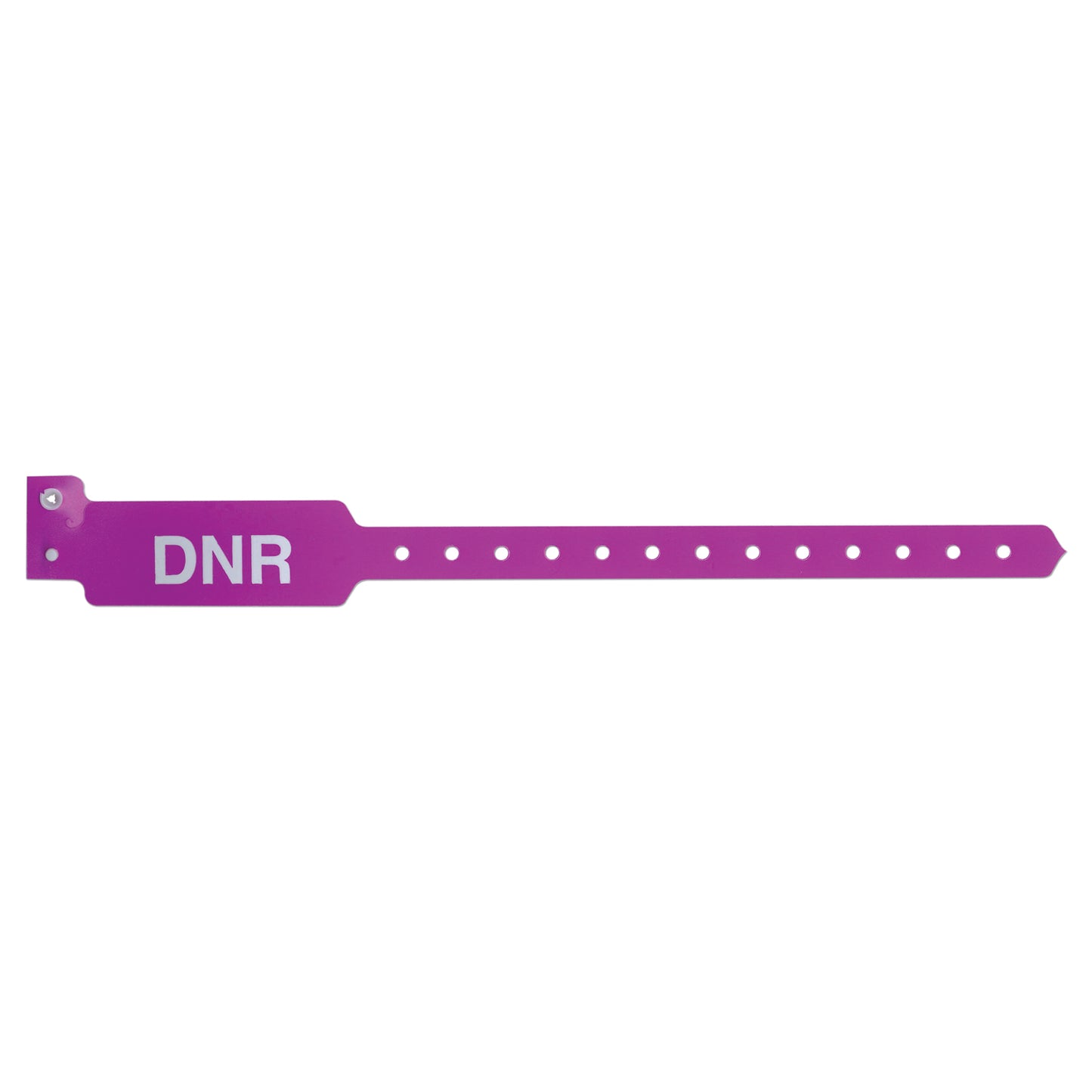 Precision Dynamics Imprinted Alert Bands Alert Band Adult/ Ped, Dnr, Purple, 500/Bx