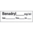 PENTOBARBITAL SYRINGE LABELS, YELLOW, 500"/RL, SOLD AS ROLL PRECISION 10001102