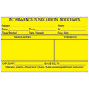 MEDICATION ADDED IV LABELS, 1¾" X 2½", 1,000/RL, SOLD AS ROLL PRECISION 10001102