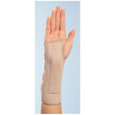 WRIST SUPPORT, RIGHT, MEDIUM, 9"L, 6½"-7½" WRIST CIRCUMFERENCE, SOLD AS EACH DJO, 105