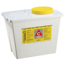 CHEMO CONTAINER, 2 GAL, YELLOW, 30/CS, SOLD AS CASE BEMIS 17