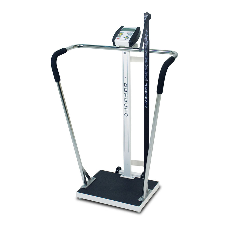 BARIATRIC SCALE, DIGITAL, 1000 LB X .2 LB / 450KG X .1 KG, 32" X 34" PLATFORM, SEAT, SOLD AS EACH DETECTO 233