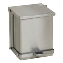 STEP-ON CAN, 24 QT, STAINLESS STEEL, SOLD AS EACH DETECTO 233