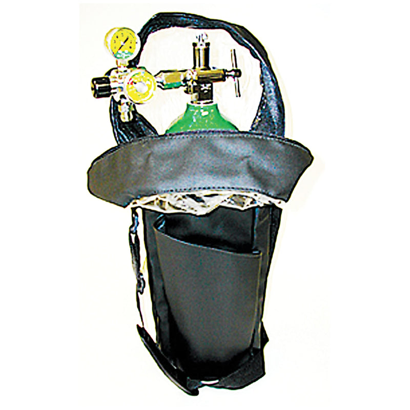 165 LITER ALUMINUM OXYGEN KIT, M6, EMPTY, 1203ME CYLINDER, 1309A ADJ. FLOW REGULATOR , SHOULDER BAG, NASAL CANNULA, SOLD AS EACH MADA 75