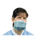 TEAL STRIPE, 8", DOUBLE HEADBAND, NIOSH APPROVED, 35/BX, 6BX/CS, SOLD AS CASE ALPHA 8
