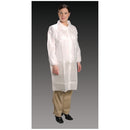 LAB COAT, SMALL, WHITE, TAPERED COLLAR, KNIT CUFF, 30/CS, SOLD AS CASE ALPHA 8