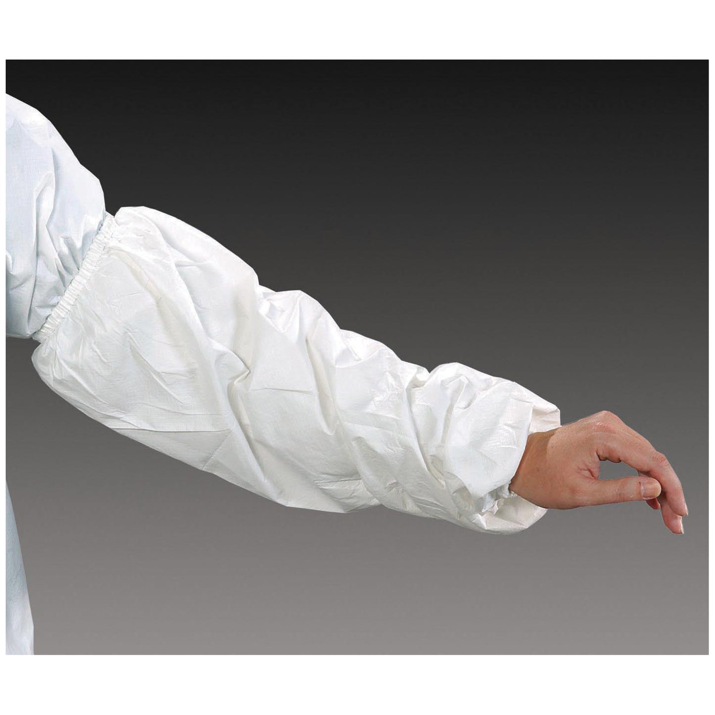 Alpha Protech Critical Cover Comfortech Sleeves Sleeve, Universal, White, Elastic Both Ends, 300/Cs