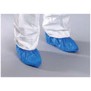SHOE COVER, X-LARGE, BLUE, ALL FILM, FLUID RESISTANT, HEAT SEALED, 500 PR/CS, SOLD AS CASE ALPHA 8