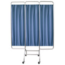 THREE SECTION FOLDING SCREEN, CASTERS FRAME ONLY, SOLD AS EACH OMNIMED, 94