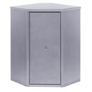 CORNER NARCOTIC CABINET, SINGLE DOOR , DOUBLE LOCK, 24"H X 24"W X 8"D, SOLD AS EACH OMNIMED, 94