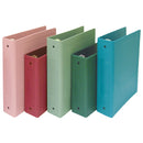 Omnimed Beam 2" Molded Binders Top Open Ring Binder, 2" Ring, T/O, 3 Ring, Burgundy -205008-BU3 - BriteSources