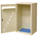 MEDICAL DROP BOX, BEIGE, 26¾"H X 16"W X 12"D, SOLD AS EACH OMNIMED, 94