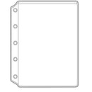 PLASTIC SHEET PROTECTOR, 2 POCKET FOR TOP OPENING BINDERS, 8¾" X 5" POCKET, SOLD AS EACH OMNIMED, 94