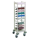 BIG BEAM® FLAT STORAGE RACK, 24 CHART CAPACITY, 8 TIER, 53"H X 41"W X 15"D, SOLD AS EACH OMNIMED, 94