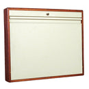 WALL DESK, FULL SIZE, SELF CLOSE, FLAT KEY, CHERRY, SOLD AS EACH OMNIMED, 94