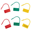 SAFETY CONTROL SEALS & NUMBERS, YELLOW, 100/PKG, SOLD AS PACK OMNIMED, 94