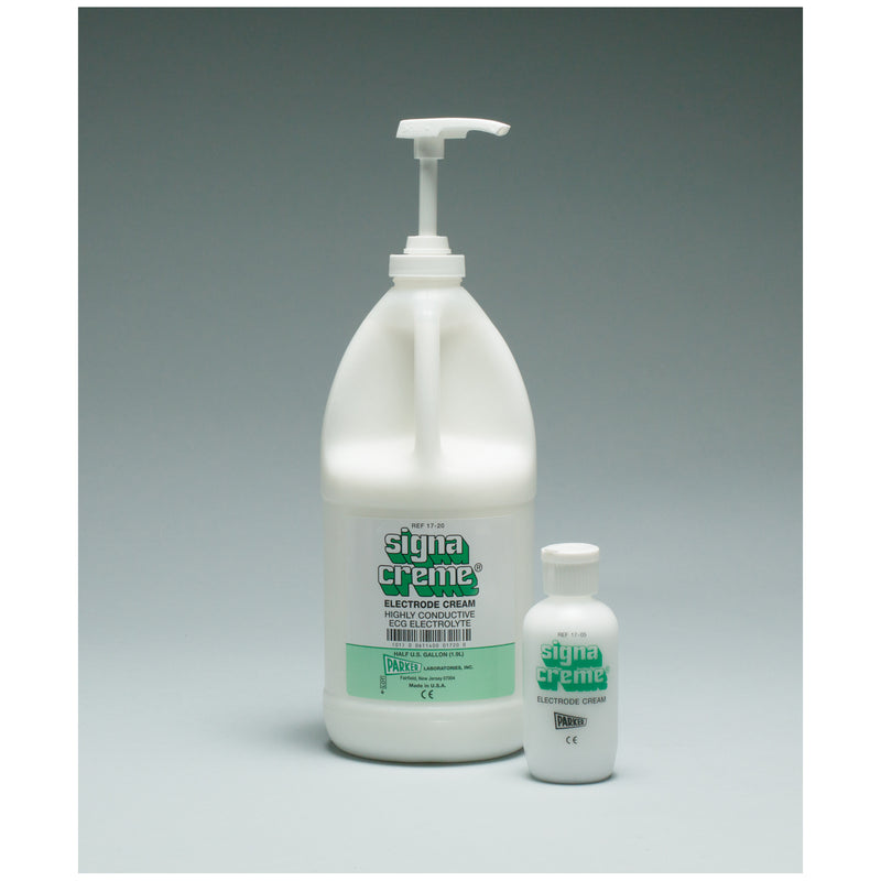 ELECTRODE CREAM, HALF U.S. GALLON, DISPENSERS & 1 DISPENSER PUMP, 4 BX/CS, SOLD AS CASE PARKER 96