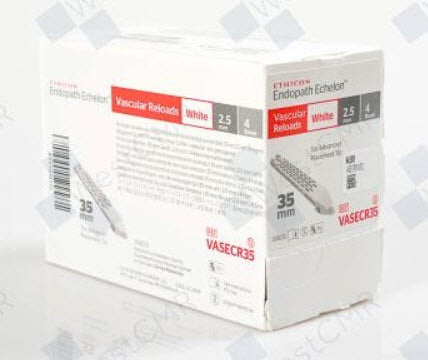 Ethicon Endocutters Reload Vascular White12/Bx -VASECR35 - BriteSources
