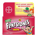 FLINTSTONES CHILDREN'S MULTIVITAMIN + IRON CHEWABLE TABLETS, SOLD AS 1/BOTTLE BAYER 01650059920