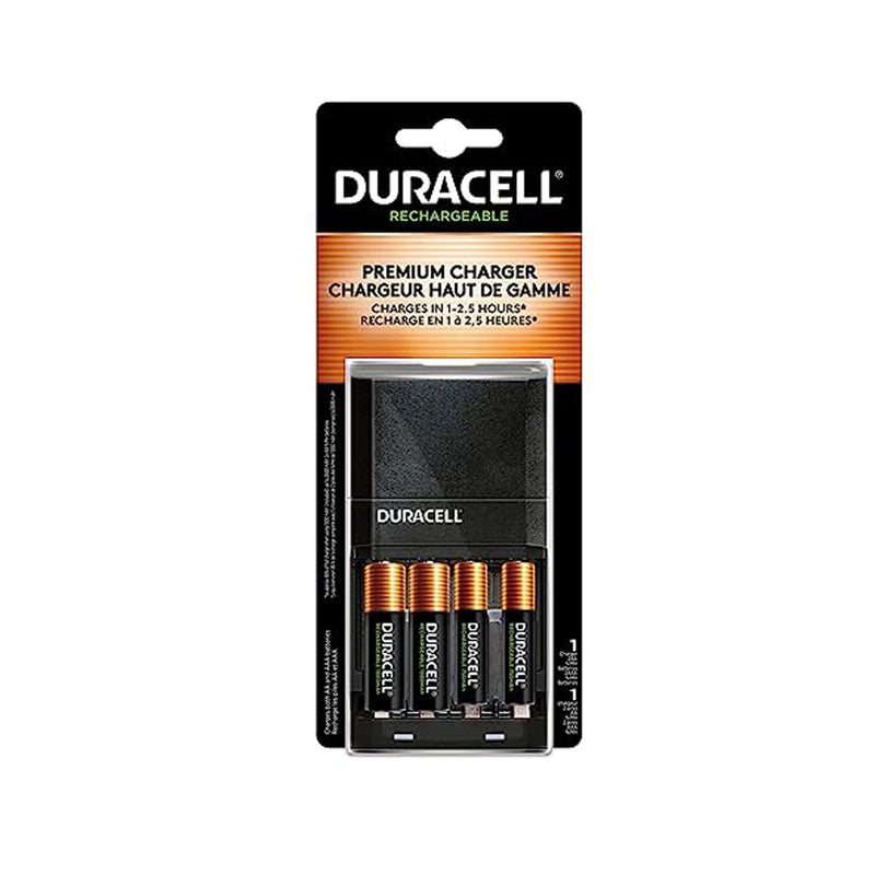Duracell Ion Speed Battery Charger. Charger 1000 Ion Speed W/4Aabatteries 4/Cs, Case
