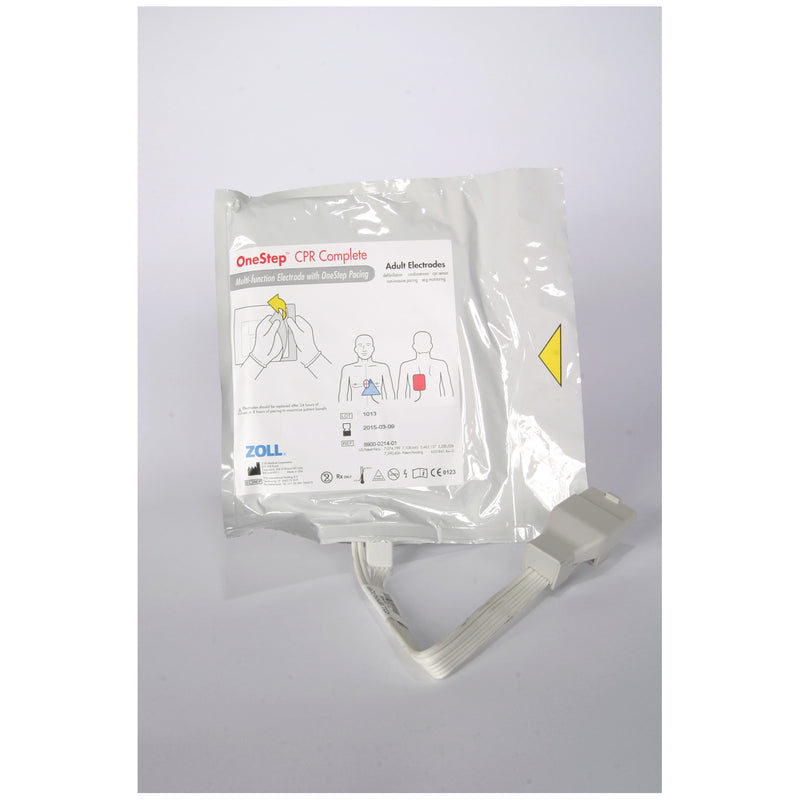 ONESTEP ELECTRODE, CPR AA, 8/CS, SOLD AS CASE ZOLL 10000350