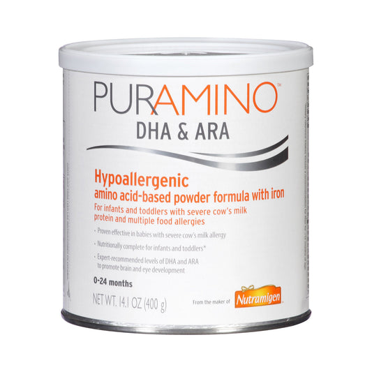 Puramino™ Powder Infant Formula, 14.1-Ounce Can, 4/Cs