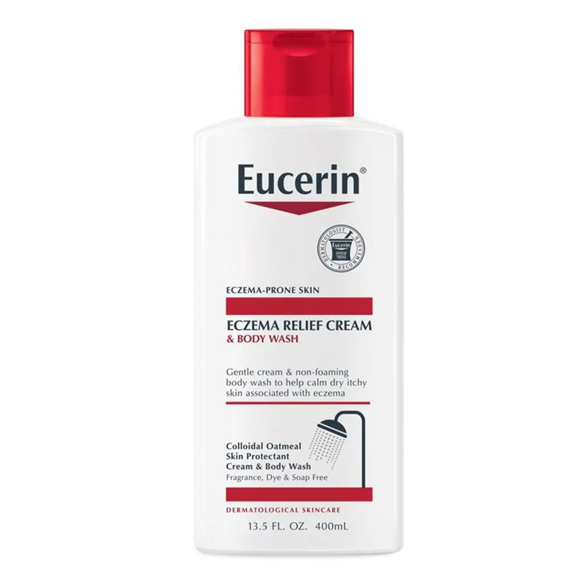 Eucerin® Eczema Relief Cream and Body Wash, 13.5 oz., 1/EA