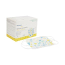 MCKESSON PEDIATRIC PROCEDURE MASK, BLUE AND YELLOW POLKA DOT, SOLD AS 75/BOX MCKESSON 16-1000