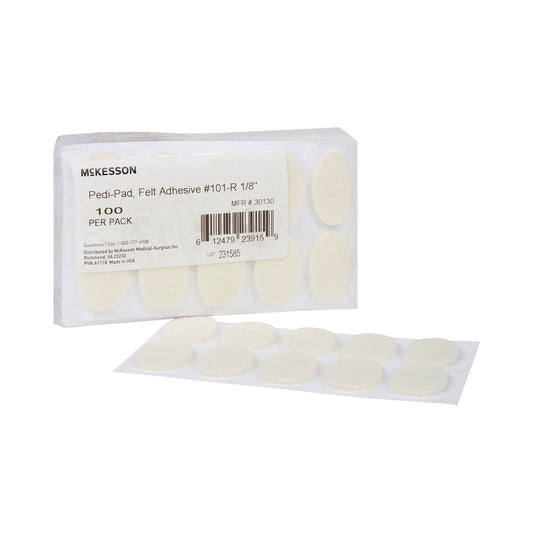 Mckesson Pedi-Pad Protective Pad, Size 101 – Regular, 2000/Cs