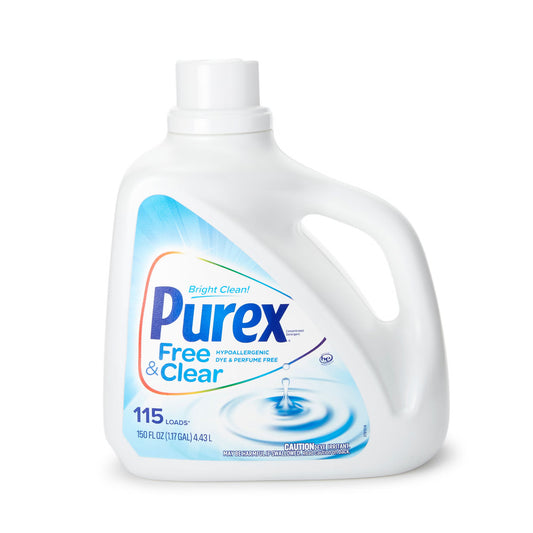 Purex® Free & Clear Hypoallergenic Laundry Detergent, 150 Fl Oz., 4/Cs