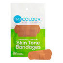 TRUCOLOUR® OLIVE ADHESIVE STRIP, 1 X 3 INCH, SOLD AS 1500/CASE TRU-COLOUR TCB-101
