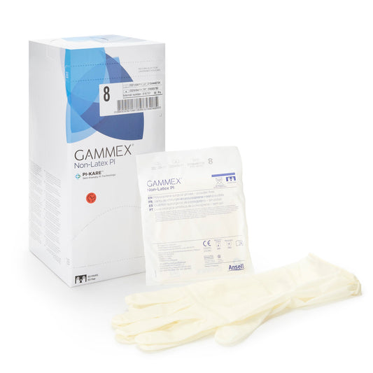 Gammex® Non-Latex PI Polyisoprene Surgical Glove, Size 8, White, 200/CS