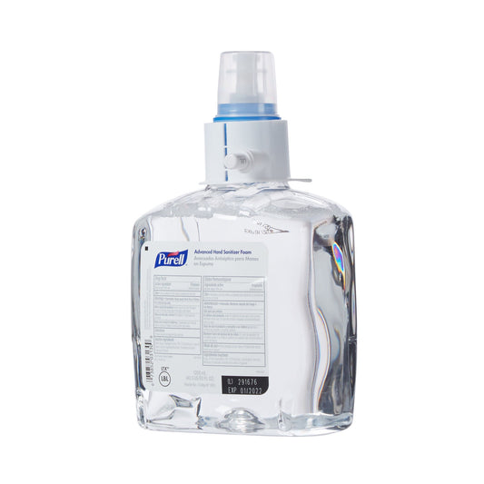 Purell® Advanced Hand Sanitizer Foam, 70% Ethyl Alcohol, 1,200 Ml Refill Bottle, 1/Ea