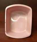 Wash Basin, Rectangular, 6 Quart, Rose, 50/CS